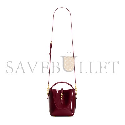 YSL LE 37 MINI IN PATENT LEATHER 765870AAEX16290 (15*13*6cm) YSL LE 37 MINI IN PATENT LEATHER 765870AAEX16290 (15*13*6cm)